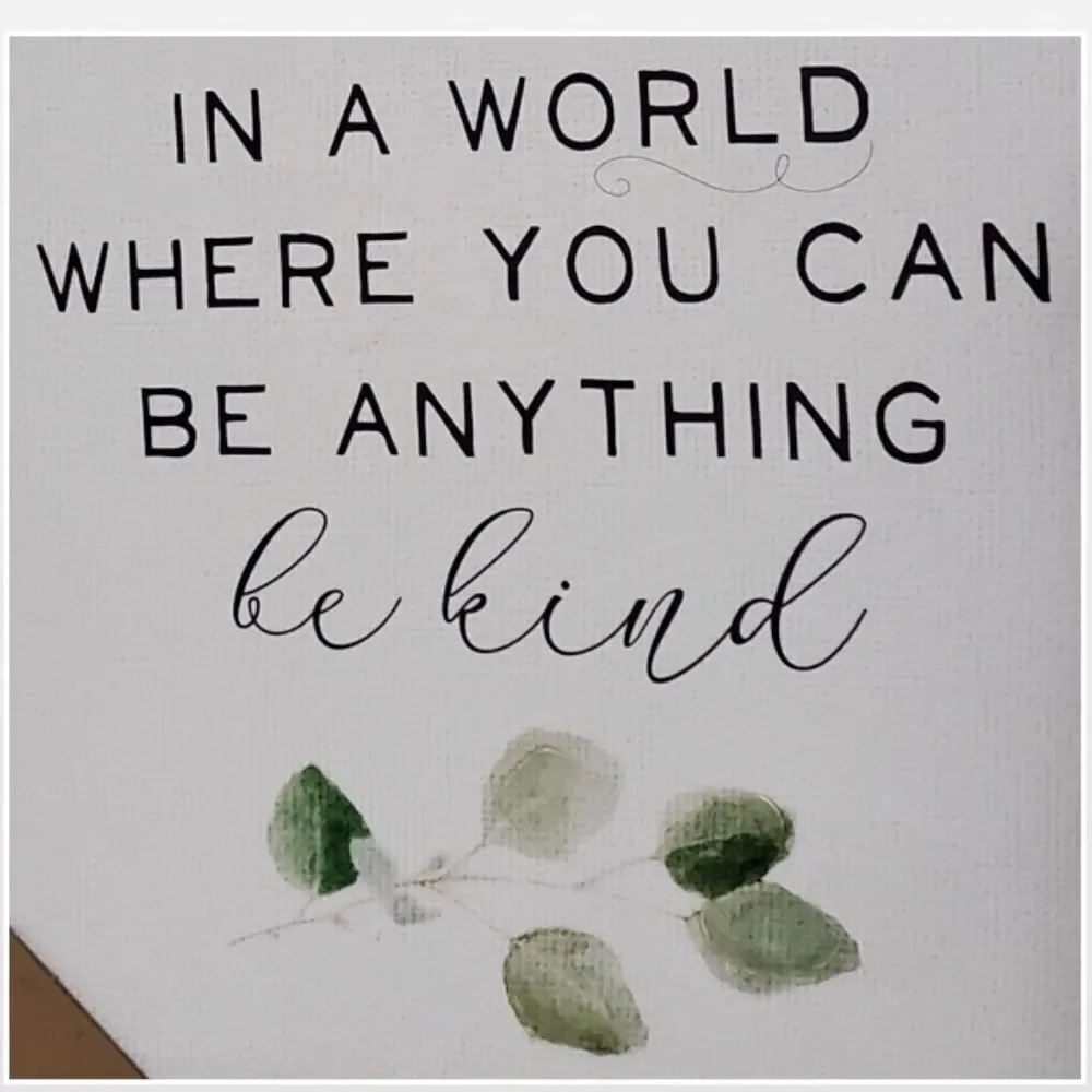 New Canvas Word Art Home